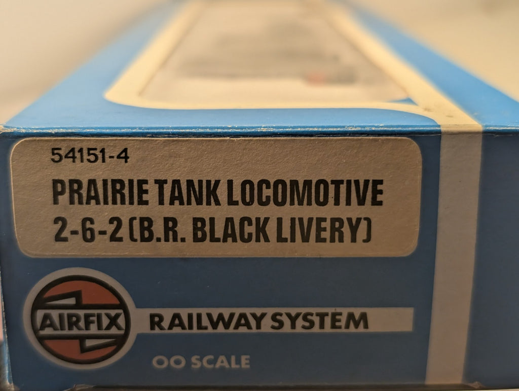 Airfix OO Gauge GWR Class 61XX 2-6-2T Prairie Tank 54151-4 BR Black