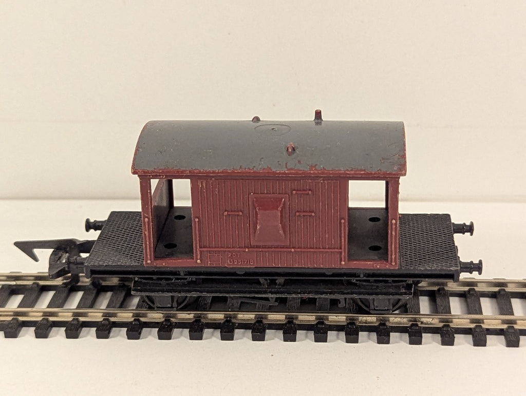 Jouef HO Gauge BR 20 Ton Brake Van B951718 BR Bauxite PR591