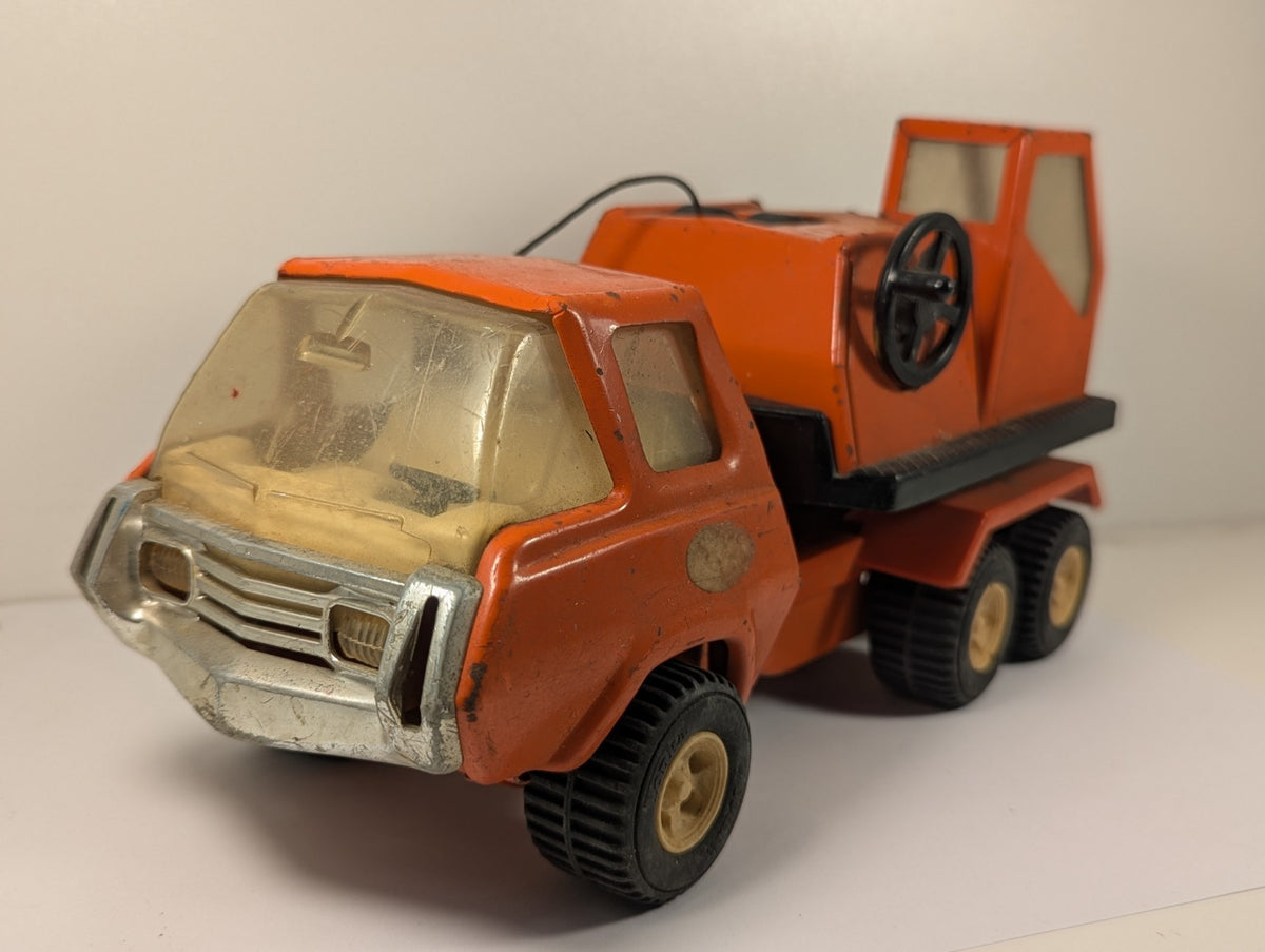 Tonka Orange Crane Toy (Missing Crane Arm)