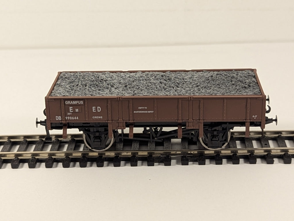 Dapol OO Gauge BR 20 Ton Grampus Ballast Wagon Goods Wagon DB 990644