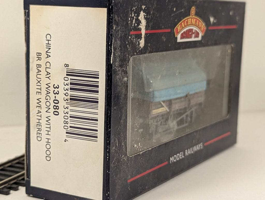 Bachmann OO Gauge China Clay Wagon with Hood Goods Wagon B743169