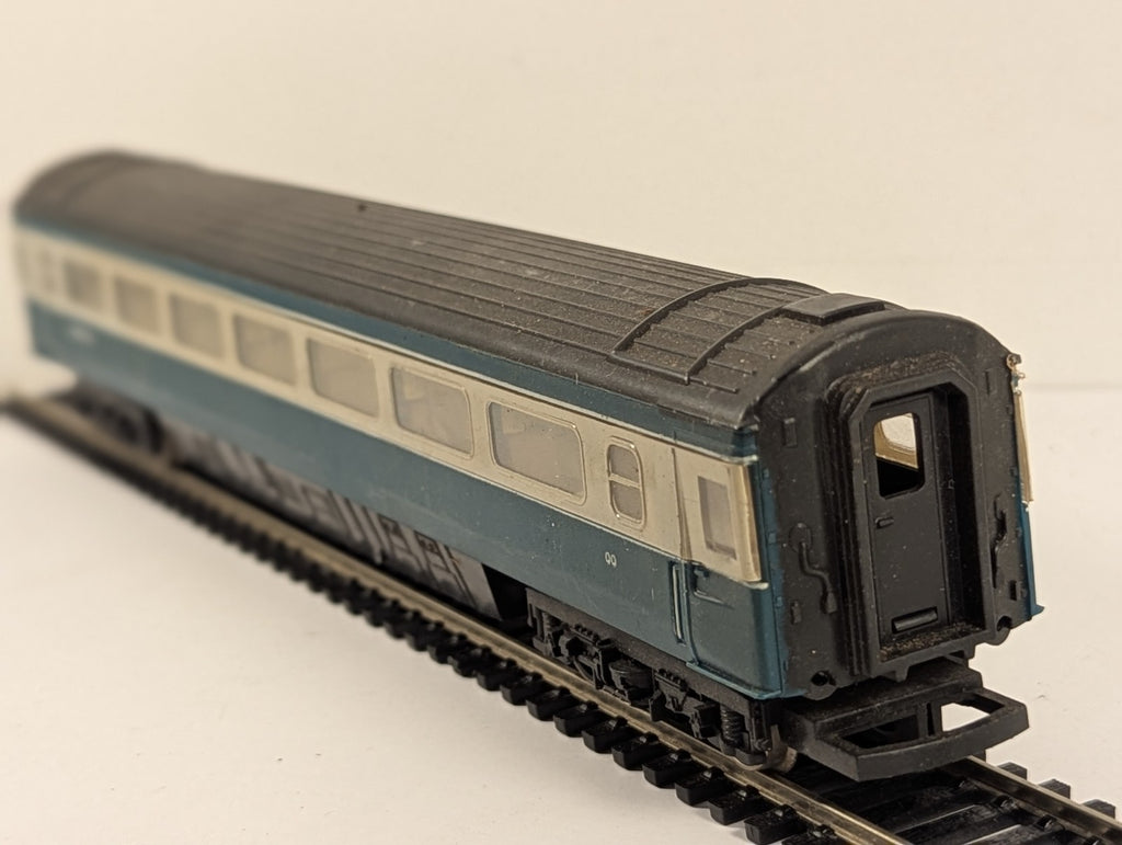 Hornby R439 OO Gauge BR Blue Grey Mk3 Open Second Coach Inter-City