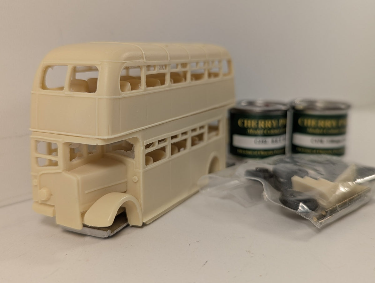 Little Bus Company OO Scale AEC Regent III Weymann Highbridge Bus Kit Unpainted