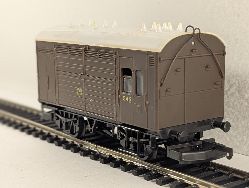 Lima OO Gauge GWR Siphon C Van Goods Wagon 546 GWR Brown 305634