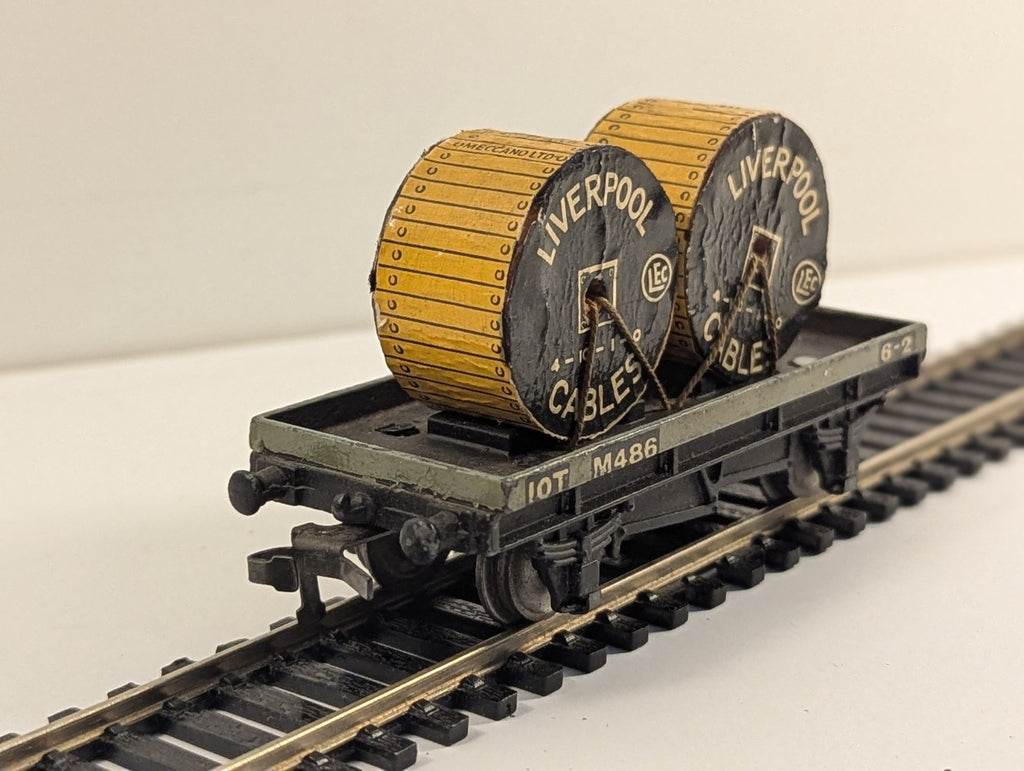 Hornby Dublo OO Gauge D1 Liverpool Cables Wagon M486