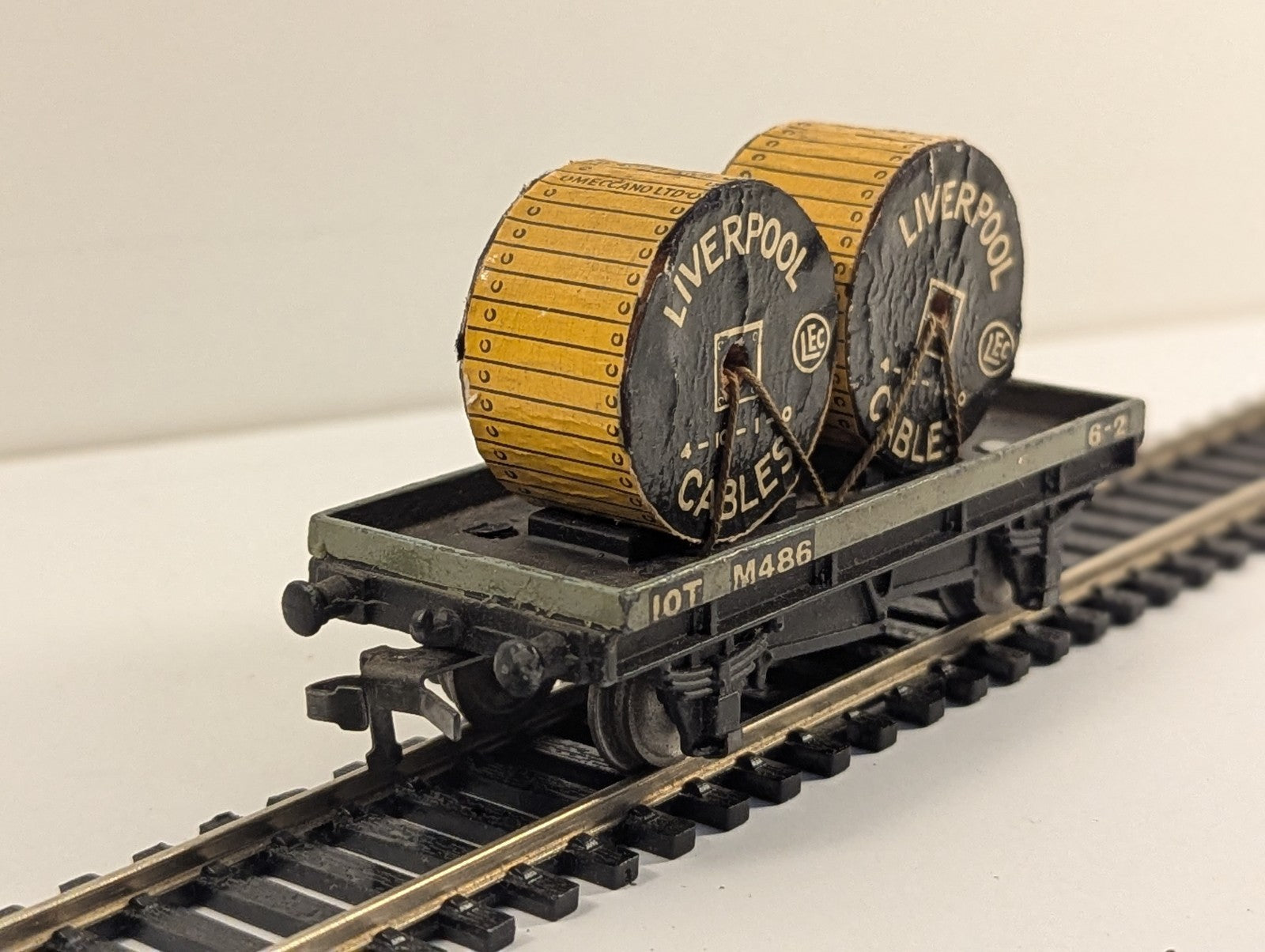 Hornby Dublo OO Gauge D1 Liverpool Cables Wagon M486