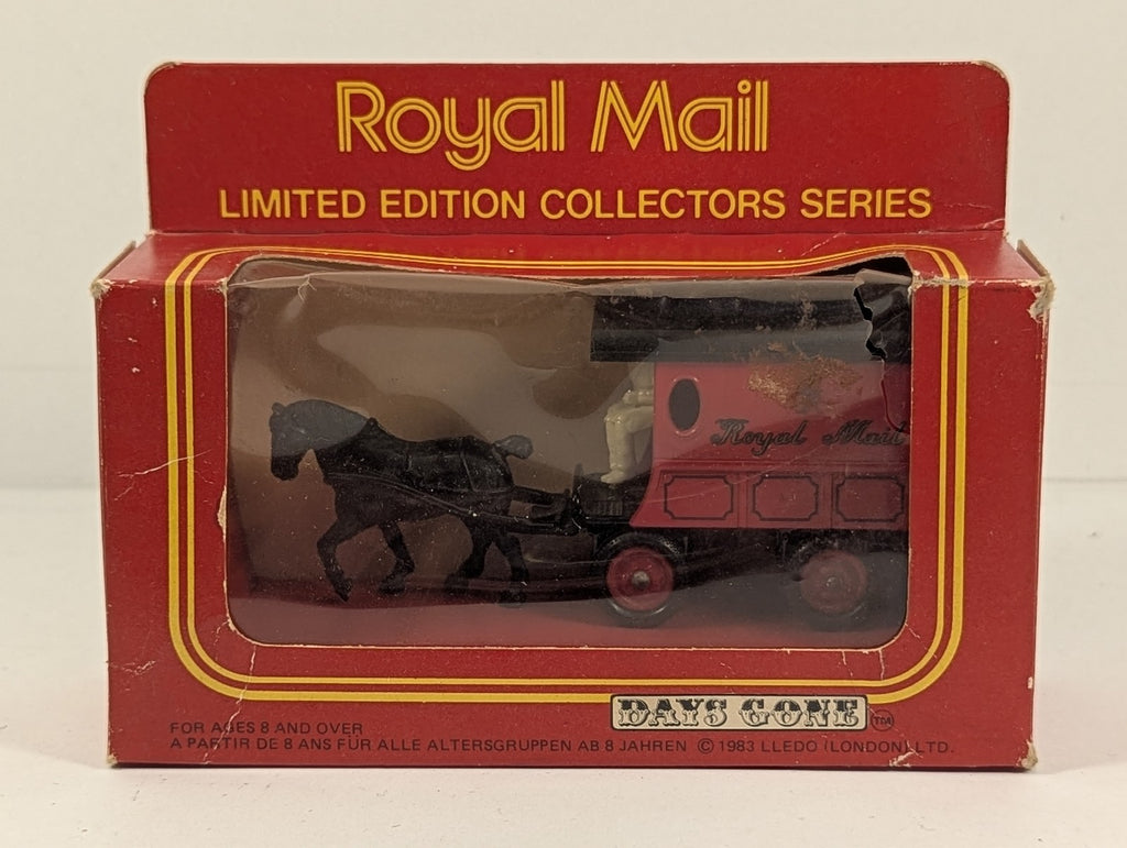Lledo Days Gone Royal Mail Horse Drawn Carriage Die-cast Model Royal Mail red
