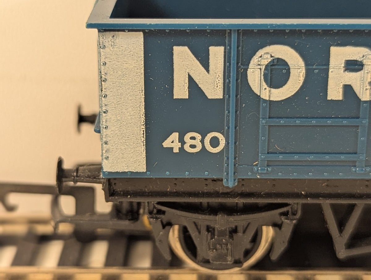 Hornby OO Gauge Norstand Limited Fish Docks Grimsby 7-Plank Open Wagon