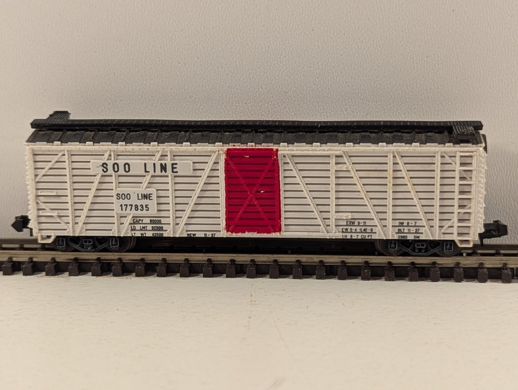 Lima N Gauge Soo Line Single Door Stock Car