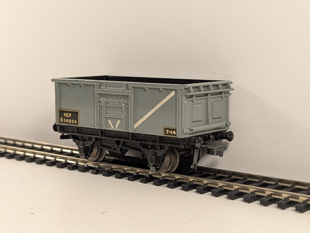 Hornby Dublo 32056 OO Gauge BR Grey 16 Ton Mineral Wagon - Boxed