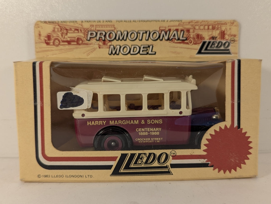 Lledo Harry Margham & Sons Centenary Bus Die-cast Model Bus