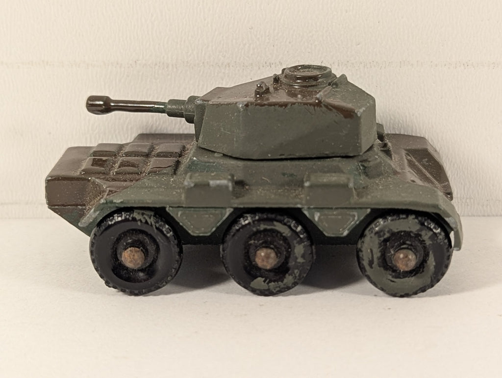 Lesney Saladin Armoured Car 6x6 Die-cast Vehicle Olive Green & Brown 67