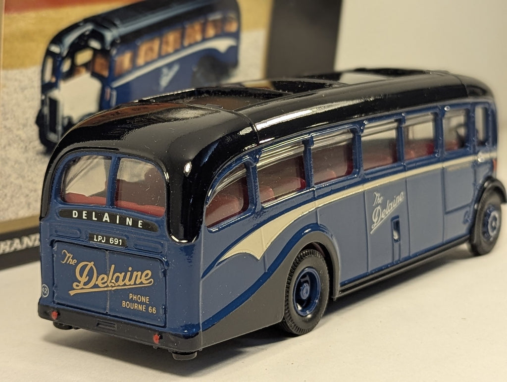 GB Models 1:43 to 1:50 Scale Leyland Tiger PS1/1 Coach Die-cast Coach LPJ 691