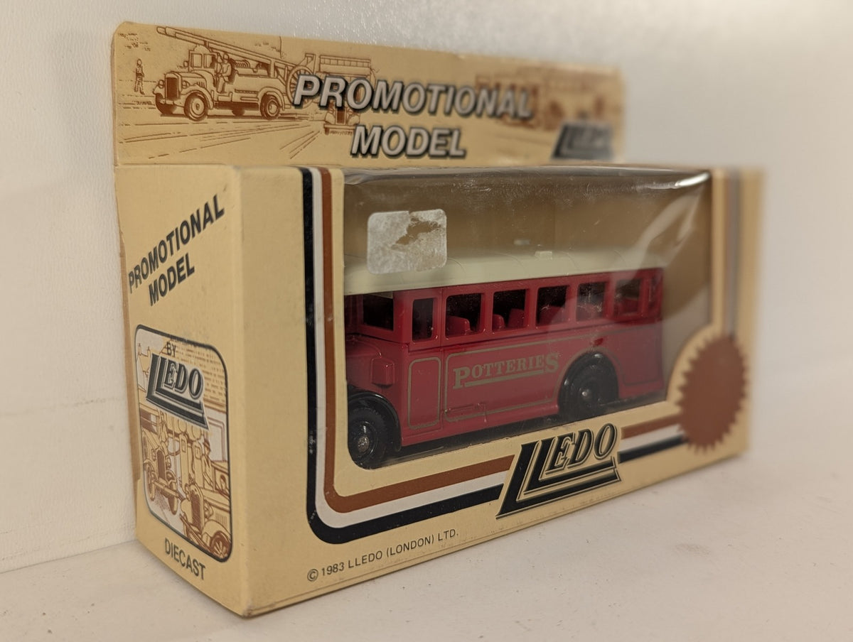 Lledo Single Deck Bus Die-cast Bus Potteries