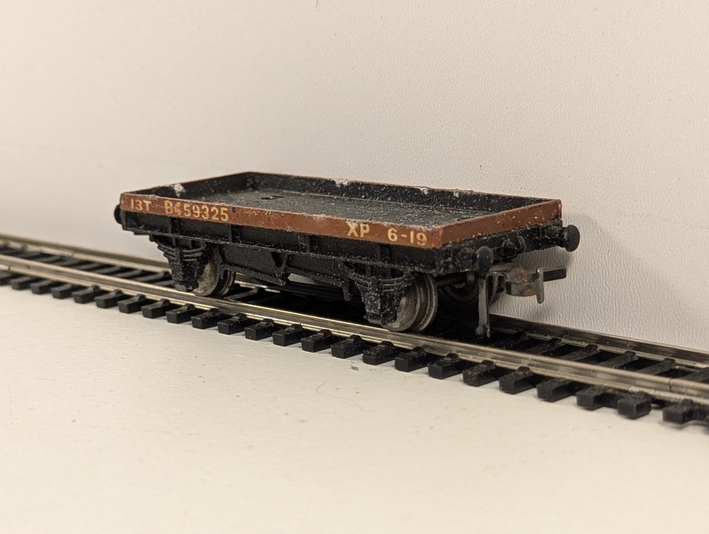 Hornby Dublo 32085 OO Gauge Brown Low-Sided Wagon - Boxed