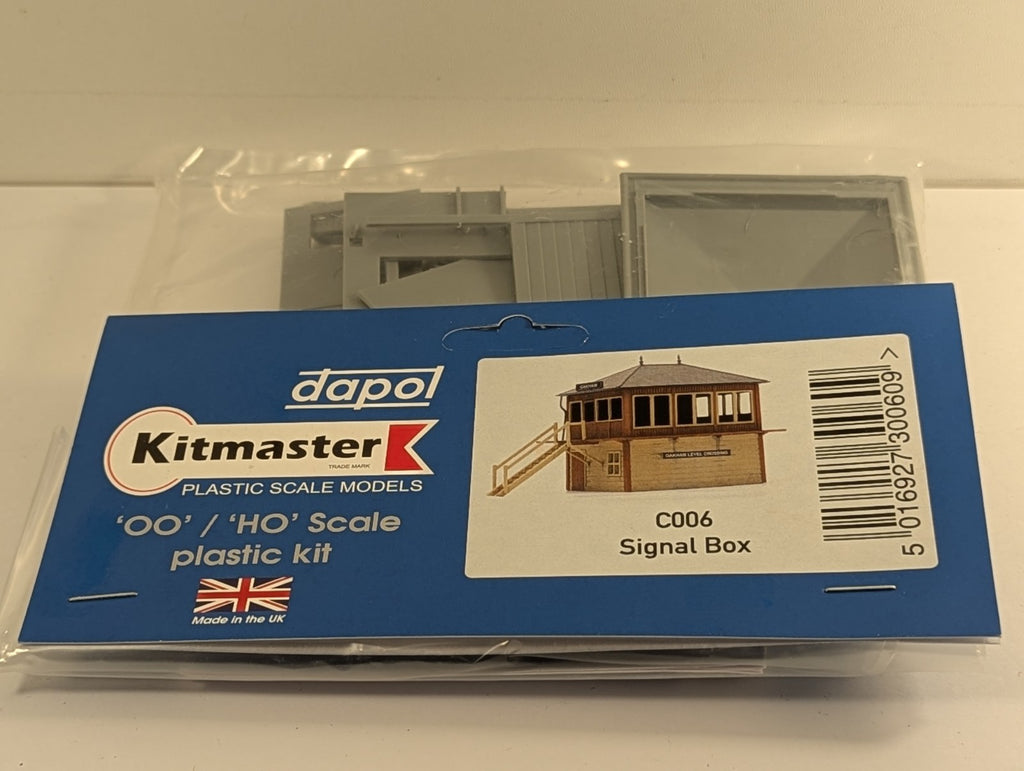 Dapol Kitmaster C006 OO HO Scale Signal Box Plastic Kit
