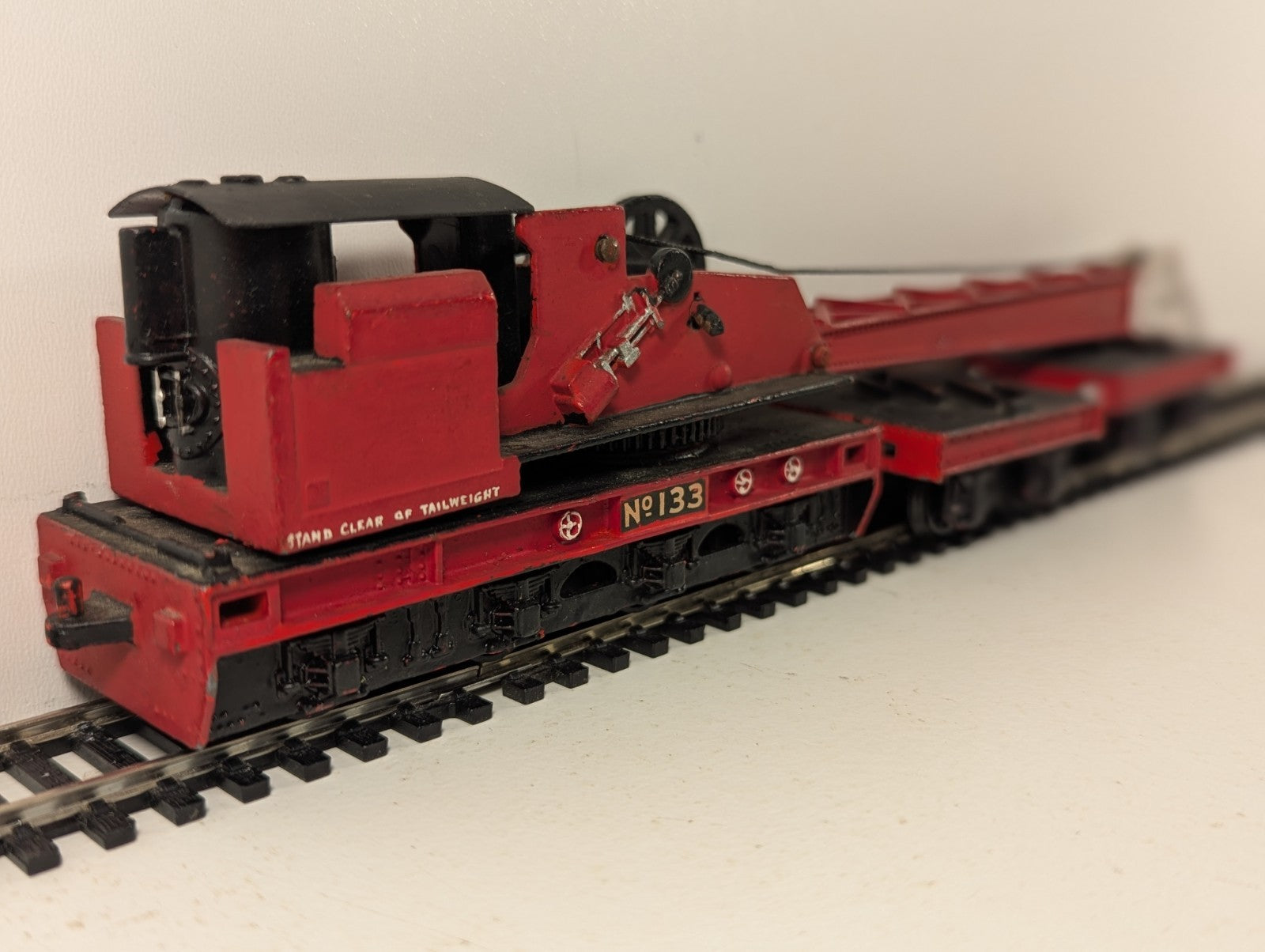 Hornby Dublo OO Gauge Breakdown Crane No. 133 Red 4620