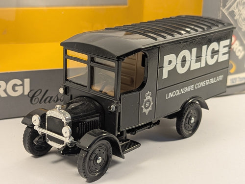 Corgi Classics 833 1:43 1929 Thornycroft Van Lincolnshire Constabulary