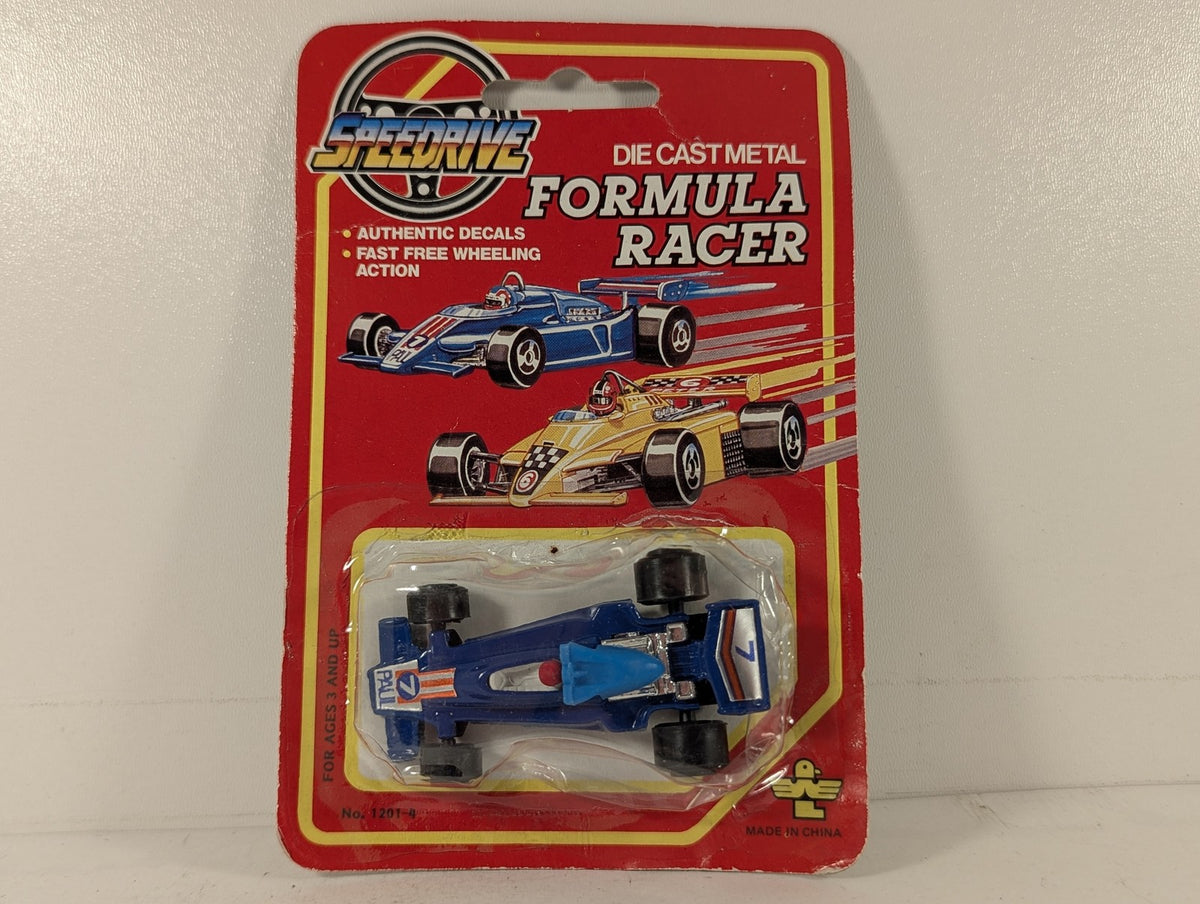 Speedrive Formula Racer Die-cast Model Car 7 Blue 1201-4