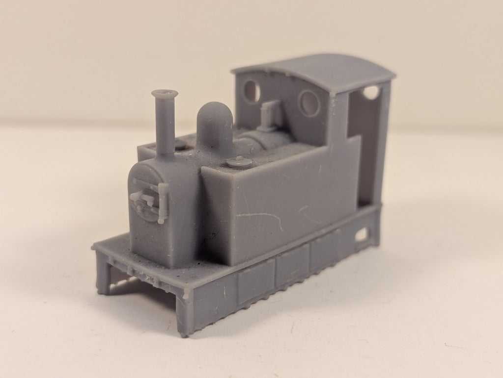 3D Printed OO9 Steam Tram Bodyshell for Kato Chassis