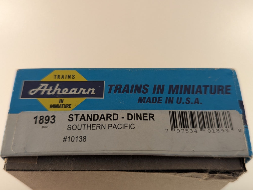 Athearn HO Gauge Southern Pacific Diner Car SP10138 - Boxed