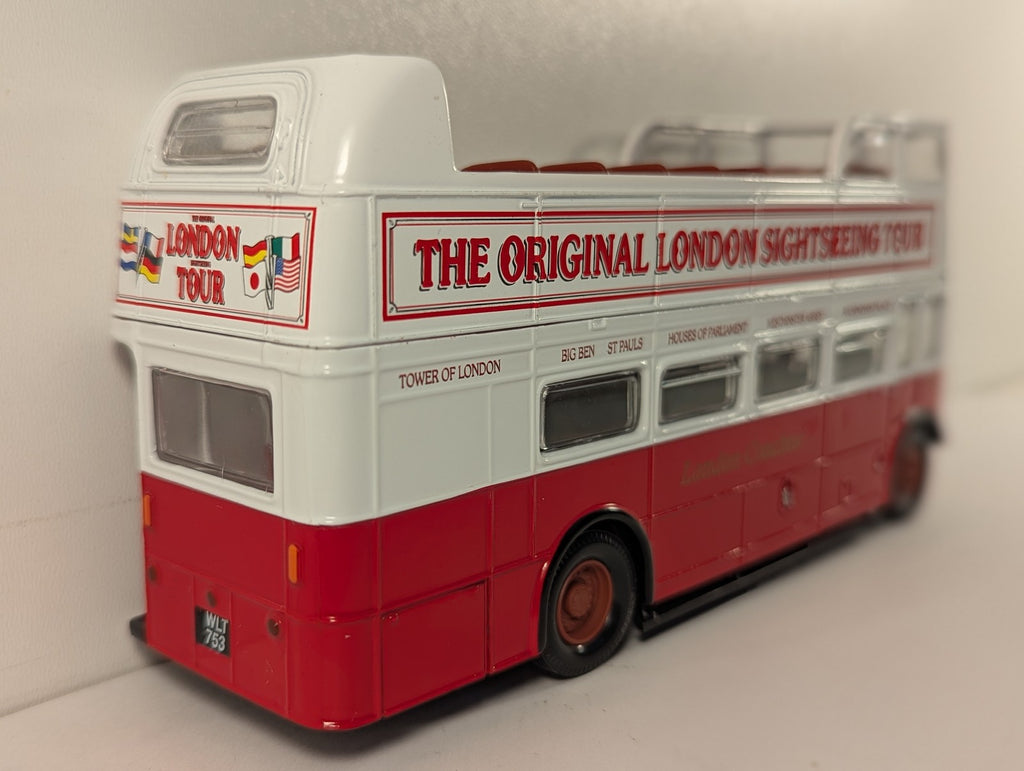 Corgi 1:50 AEC Routemaster Open Top with Figures Die-cast Model Bus RM 753