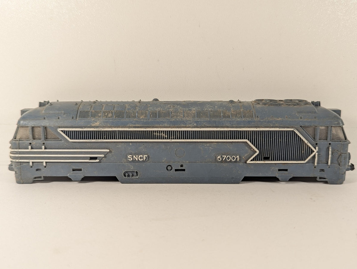 Jouef HO Gauge SNCF Class BB 67000 Locomotive Body 67001 SNCF Blue
