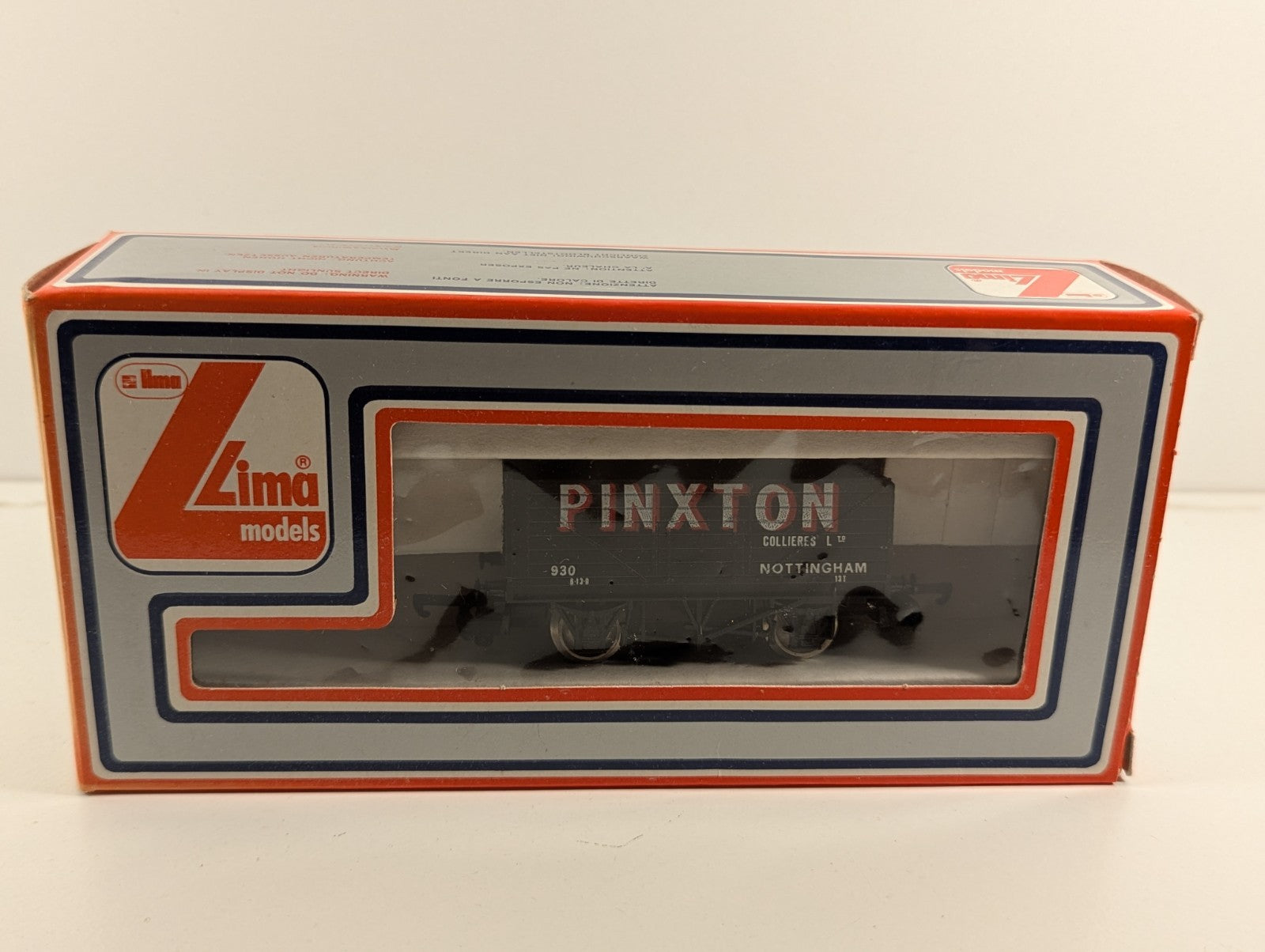 Lima OO Gauge 12T 7 Plank Open Wagon Pinxton Collieries No.930