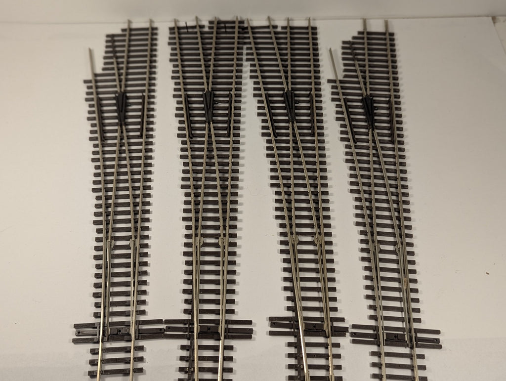 Atlas HO Gauge Code 83 Super Track No. 6 Turnouts