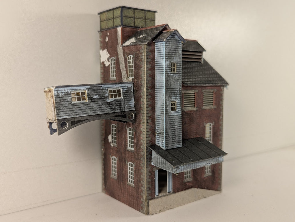 Metcalfe OO Gauge Brewery Brewhouse Building Buildings & Structures Red Brick