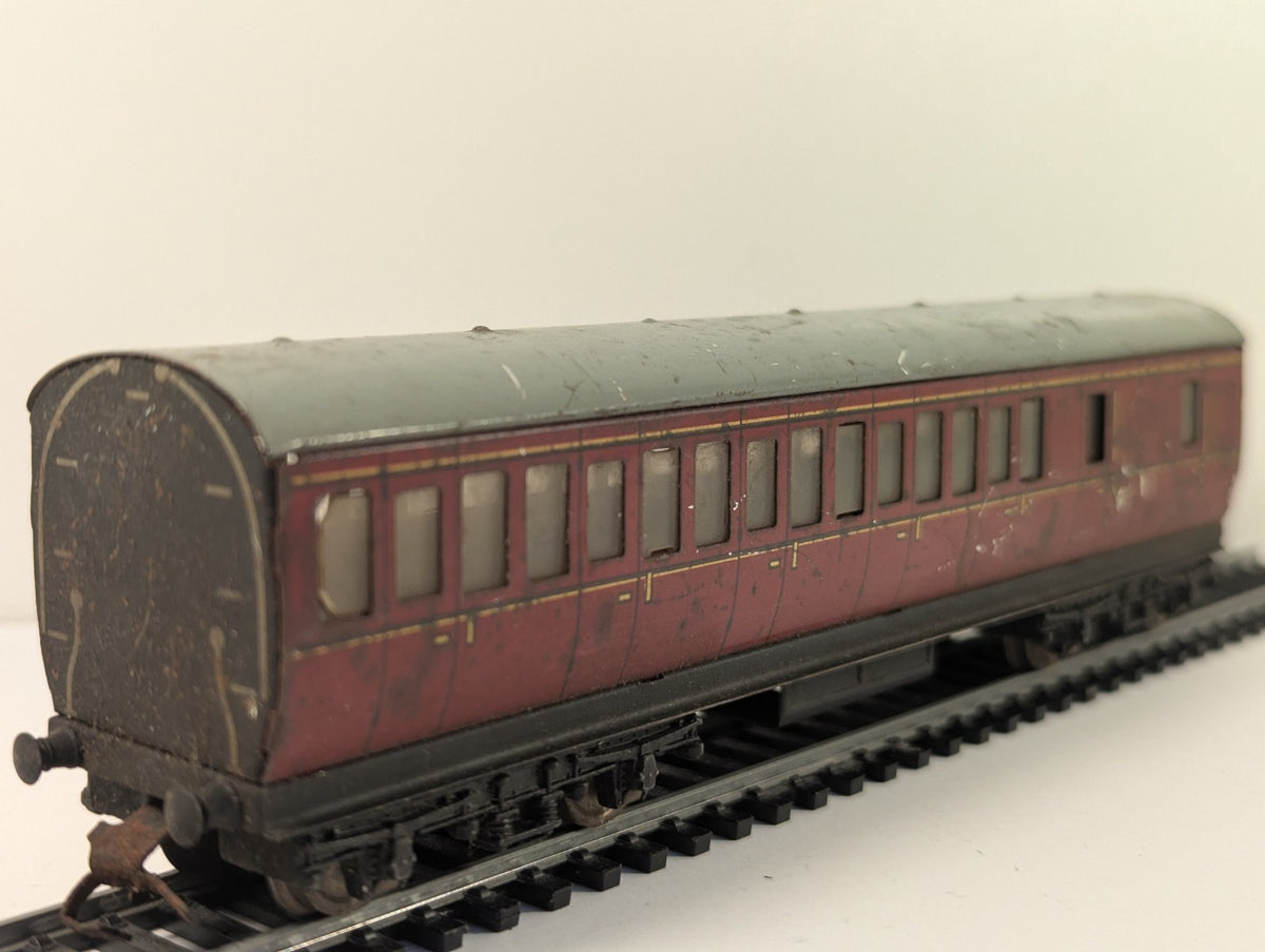 Hornby Dublo OO Gauge BR Maroon Suburban Brake Coach