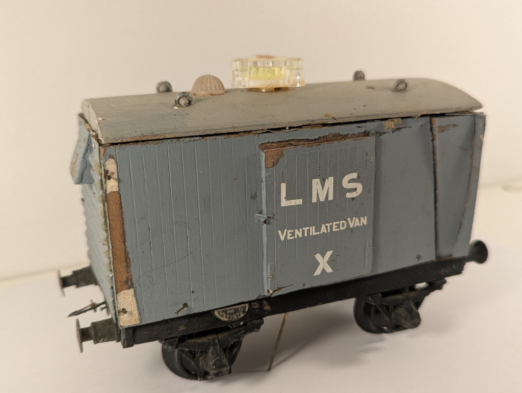 O Gauge Wooden Built LMS Ventilated Van