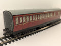 Hornby Dublo OO Gauge Tinplate LMS Brake Third Passenger Coach LMS Maroon