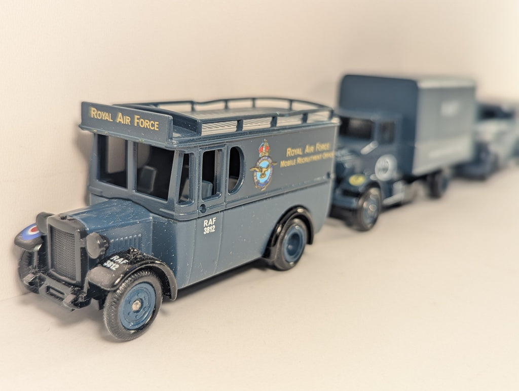Lledo The Royal Air Force Personnel Transport Set Die-cast Model Set