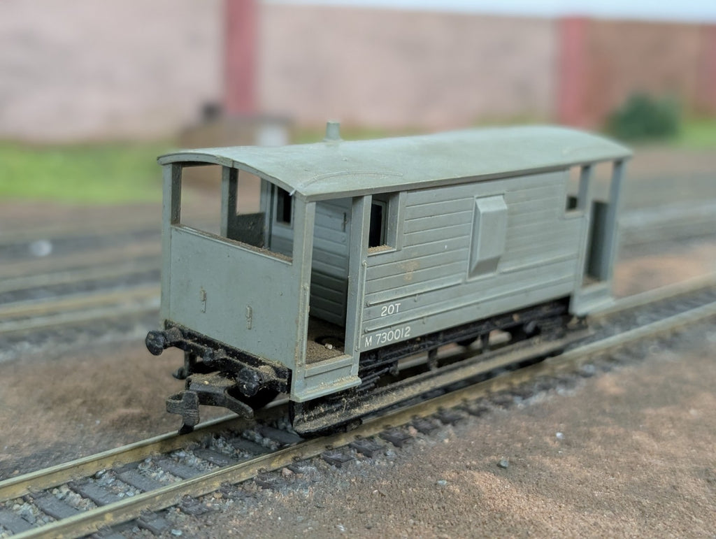 Hornby Dublo OO Gauge 20 Ton Brake Van Wagon M730012 RC23018 4310