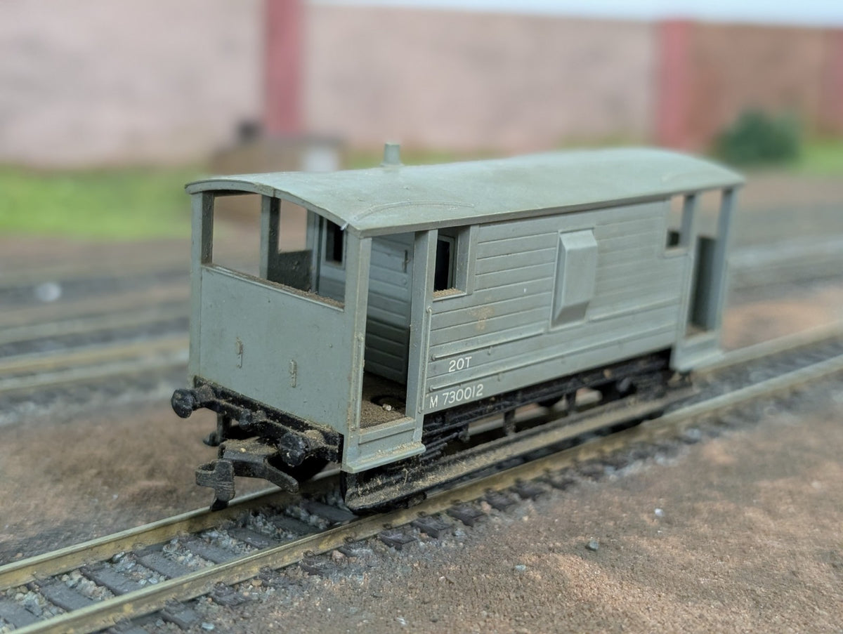Hornby Dublo OO Gauge 20 Ton Brake Van Wagon M730012 RC23018 4310