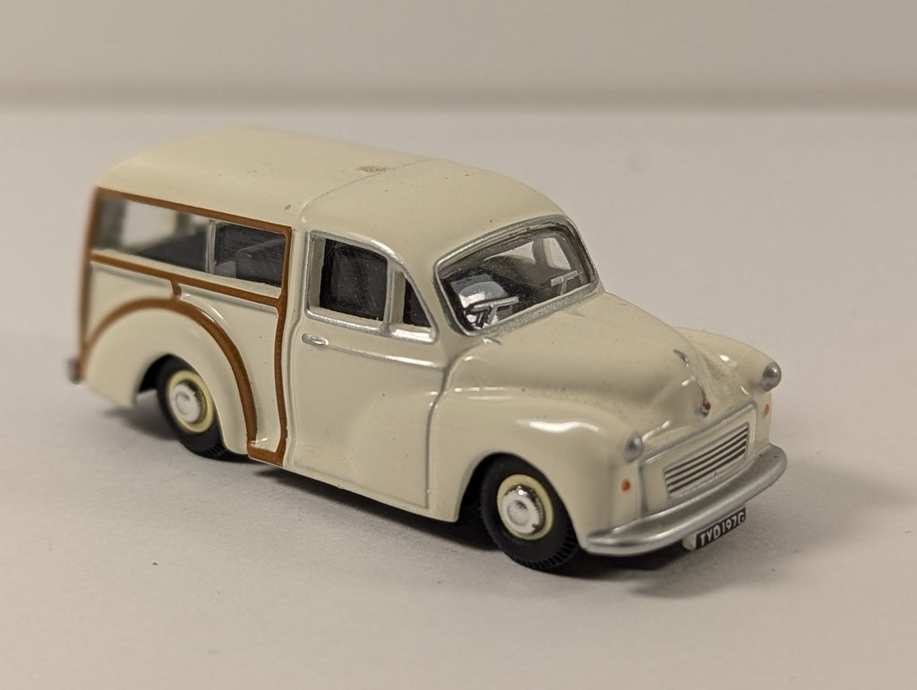 Oxford Diecast 1:76 Morris Minor 1000 Traveller Road Vehicle TYD 197G