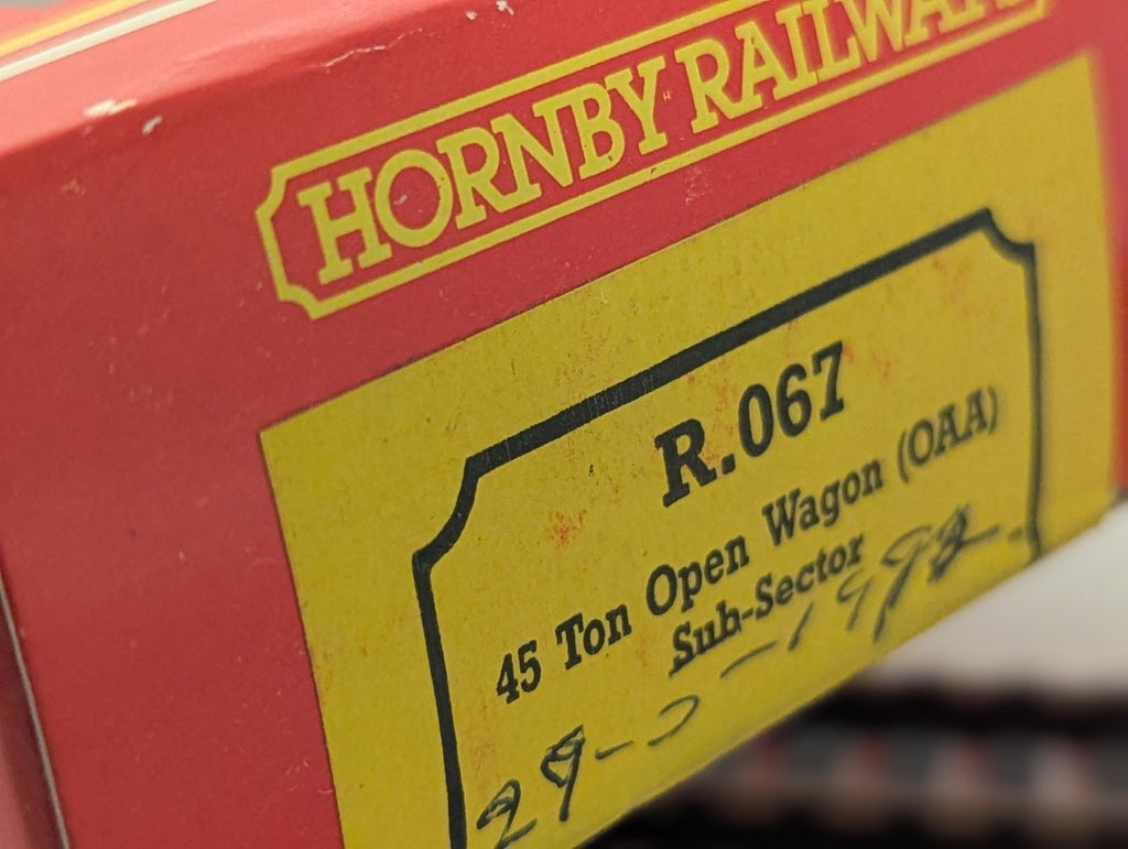 Hornby R.067 OO Gauge 45 Ton Open Wagon OAA Railfreight Sub-Sector 100005