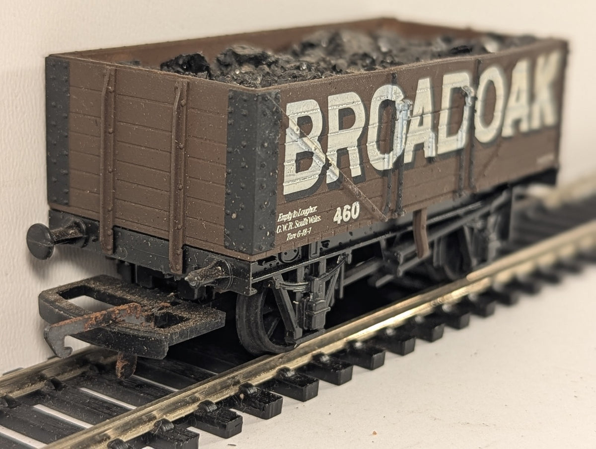 Airfix OO Gauge 7 Plank Coal Wagon Goods Wagon 460 Broadoak