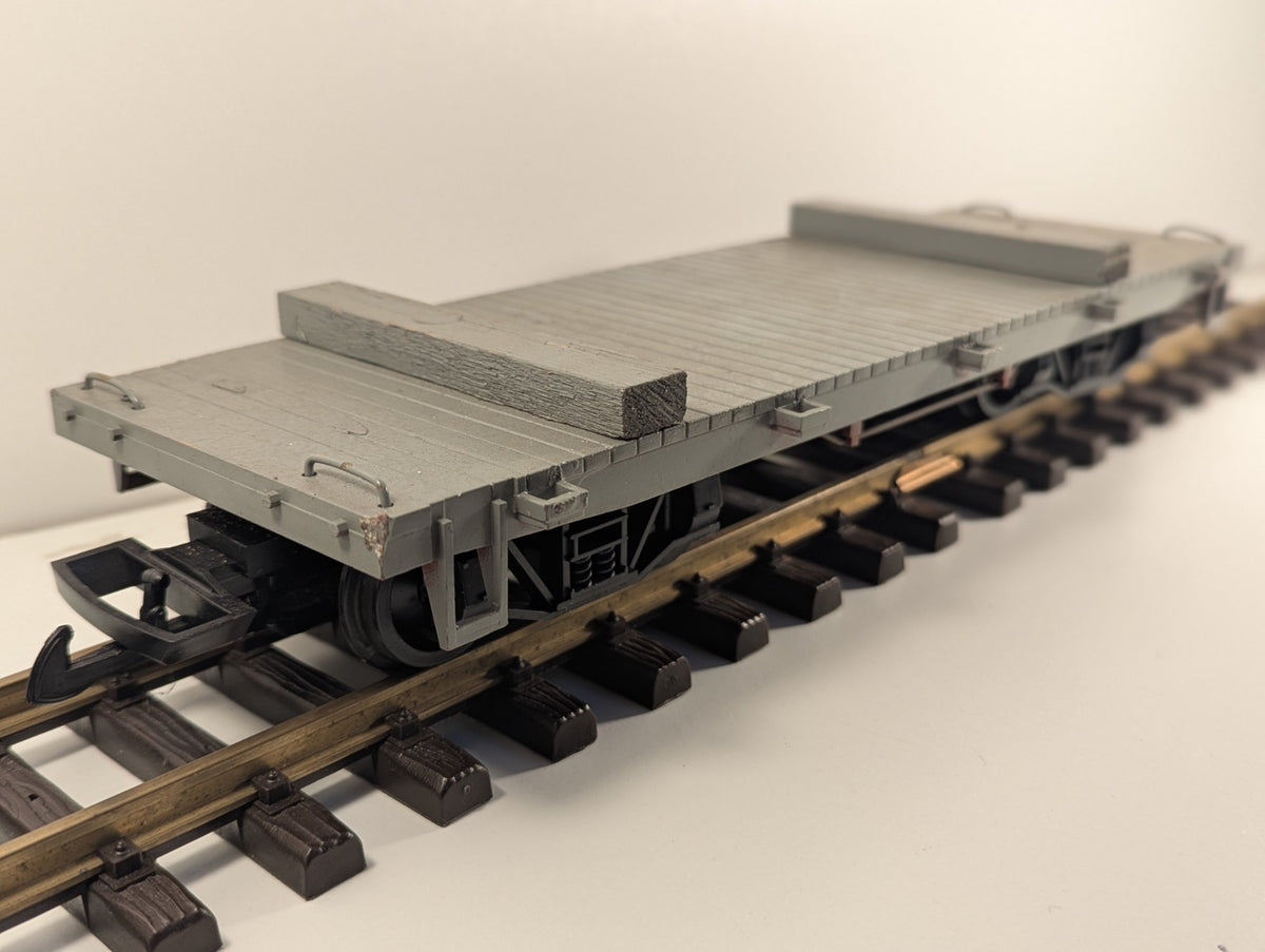G Gauge Flatbed Freight Wagon