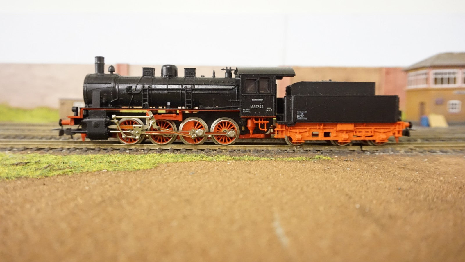 Piko 605 318 steam locomotive Br 553784 H0 Gauge Boxed