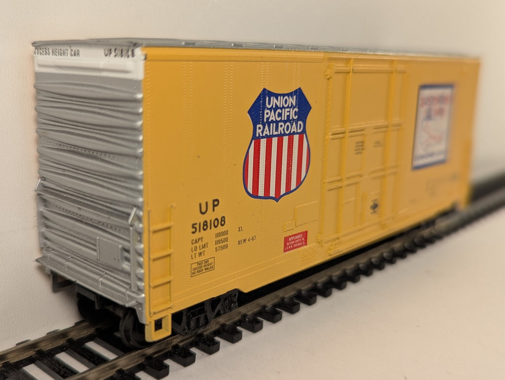 Athearn HO Gauge 40 Ft Hi-Cube Boxcar 518108 Union Pacific 1966