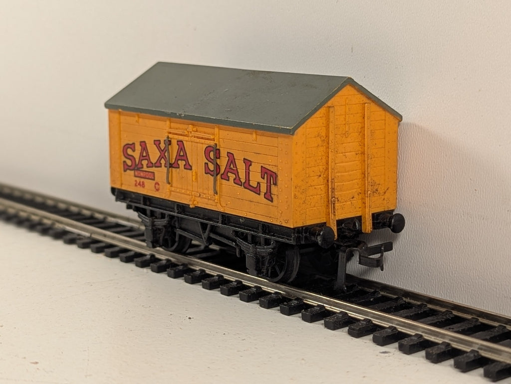 Hornby Dublo 32068 OO Gauge SD6 Saxa Salt Wagon - Boxed