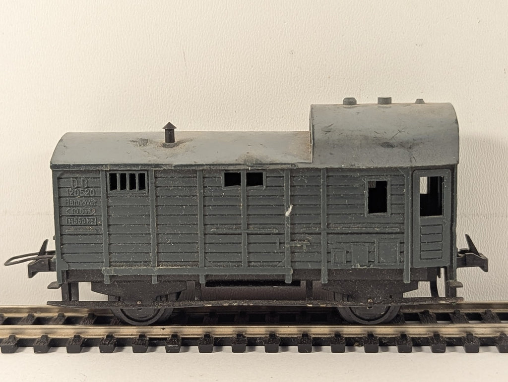 Fleischmann HO Gauge DB Güterzuggepäckwagen Pwg Brake Van 120520 DB Green 1405