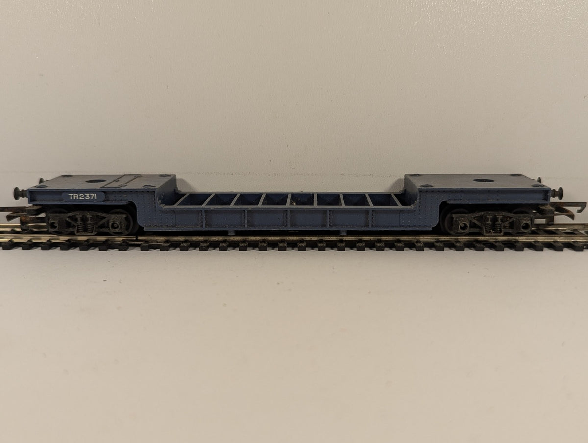 Tri-ang OO Gauge Well Wagon Goods Wagon TR2371 Blue R.118