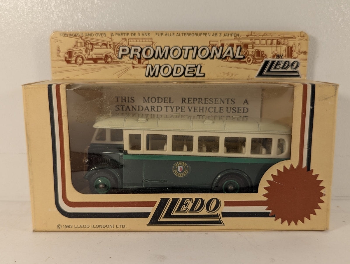 Lledo Standard Type Vehicle (Ulster Transport) Die-cast Model Bus