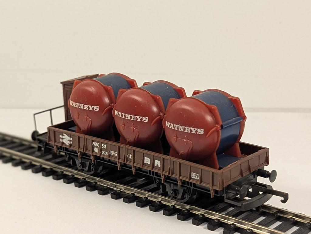 Lima OO Gauge Watneys 3-Tank Beer Wagon Goods Wagon P880 513