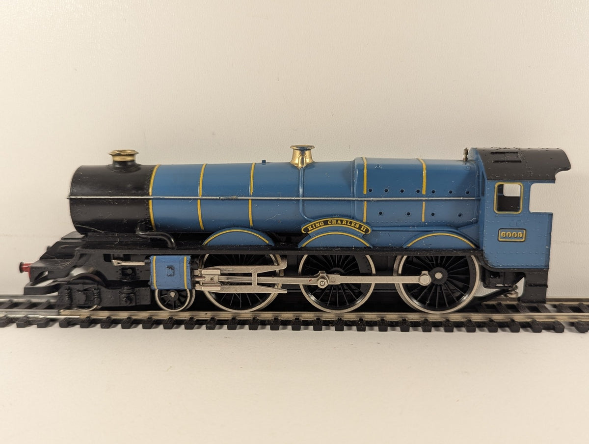 Lima OO Gauge Class 6000 King Steam Locomotive 6009 BR Blue Spares or Repair