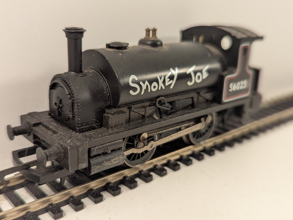 Hornby OO Gauge BR Class 264 “Smokey Joe” 56025 0-4-0ST Tank Needs attention