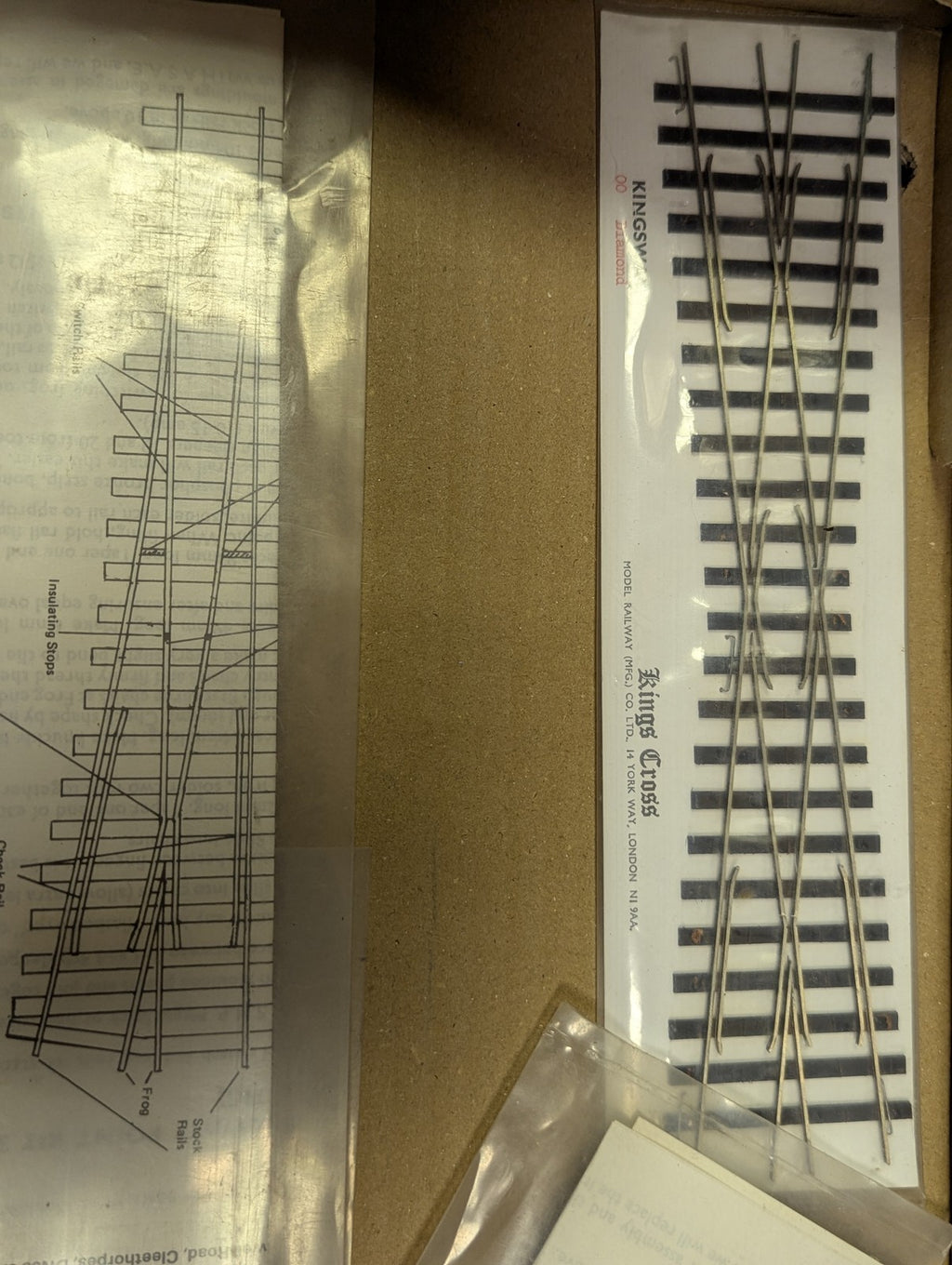 Mixed OO Gauge Mixed Point Kits, Track & Double Slip Components
